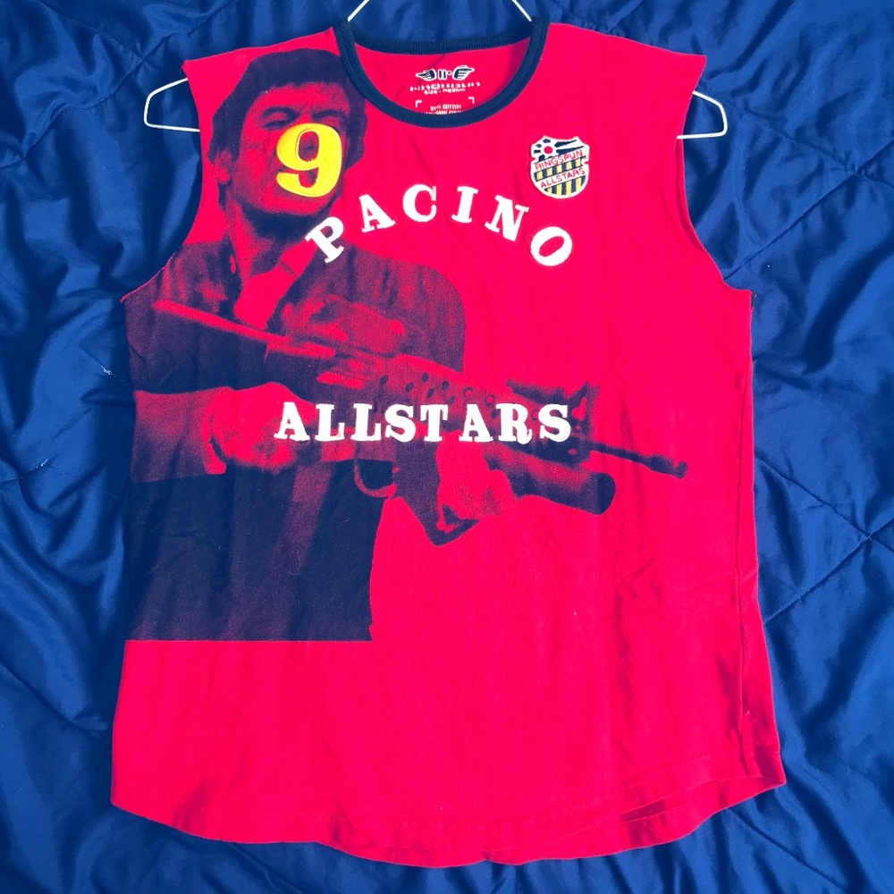 Ringspun Allstars Pacino Scarface sleeveless shirt